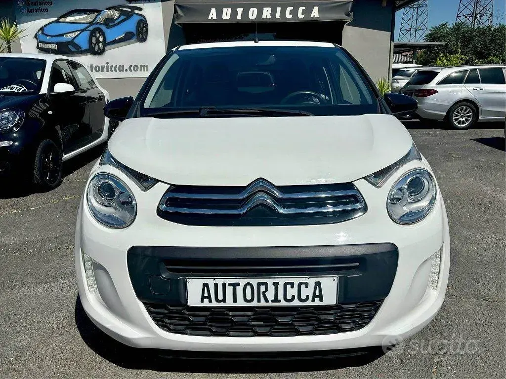 Usata Citroën C1 Touch 69 CV (50 kW) 2015 Bianco Utilitaria
