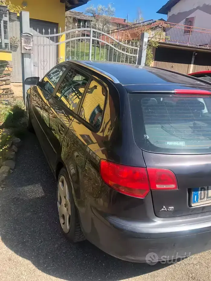 Usata Audi A3 170 CV (125 kW) 2007 Nero Utilitaria