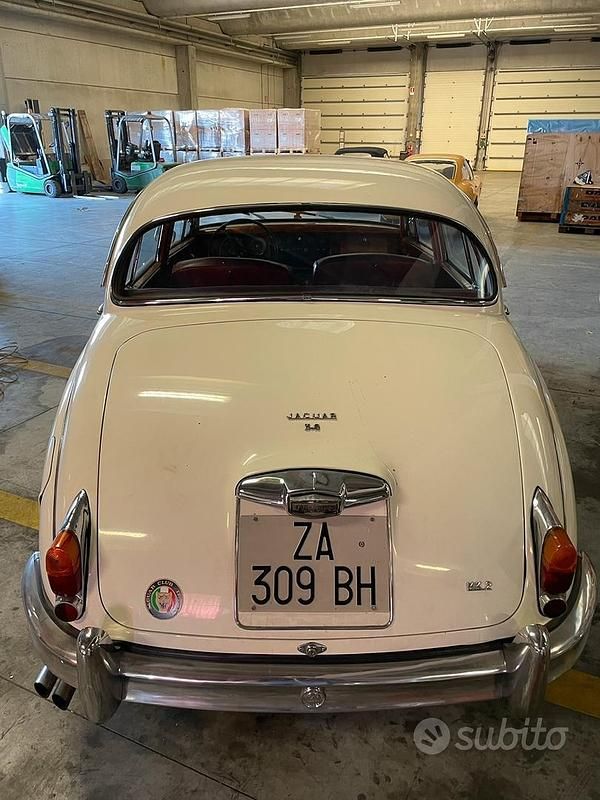 Usata Jaguar MK II 1960 Bianco Berlina