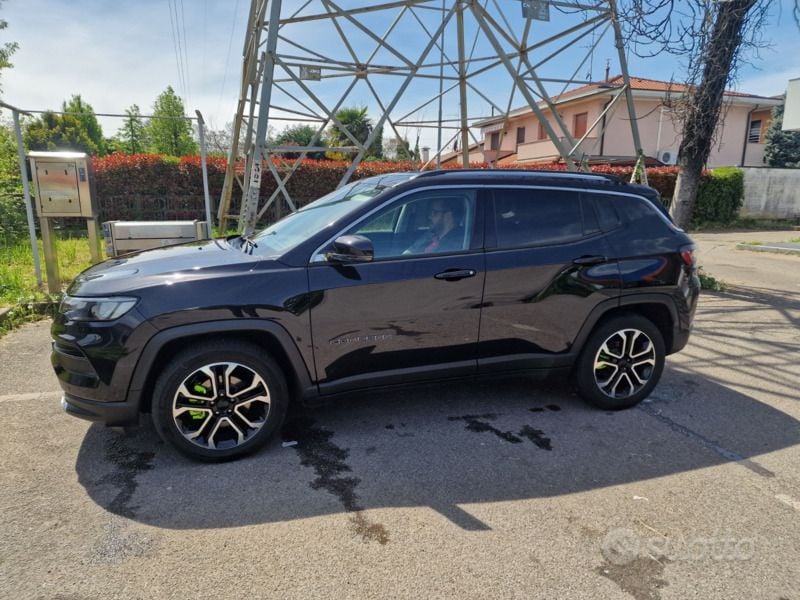 Usata Jeep Compass 150 CV (110 kW) 2022 Nero SUV