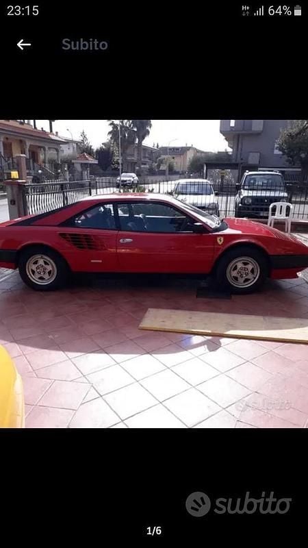 Rosso Usata 1982 Ferrari Mondial Coupé | 42.000 € - Immagine 1/4