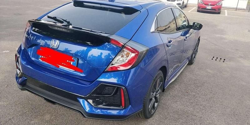 Usata Honda Civic Elegance 126 CV (92 kW) 2021 Blu/azzurro Berlina