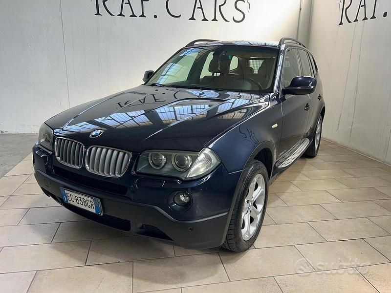 Usata BMW X3 Efficient Dynamics 176 CV (129 kW) 2010 Blu SUV