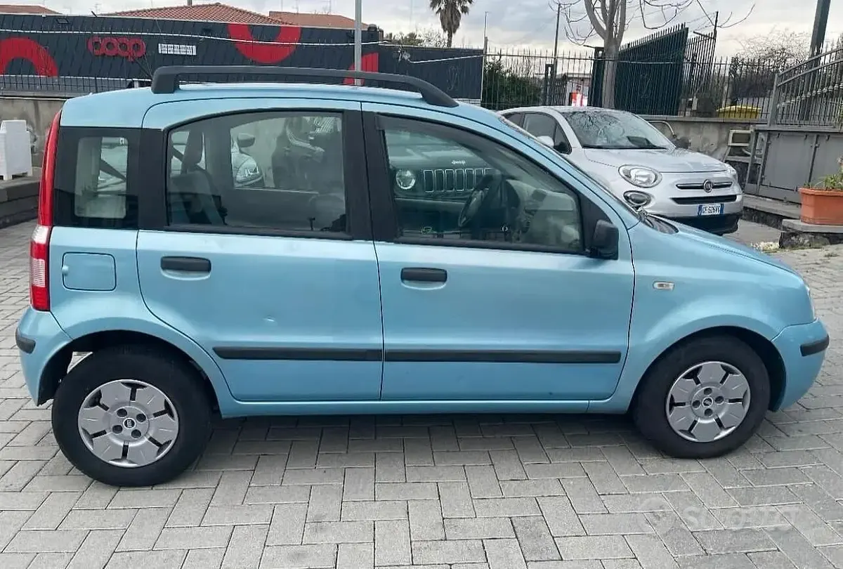 Usata Fiat Panda 69 CV (50 kW) 2005 Blu Utilitaria