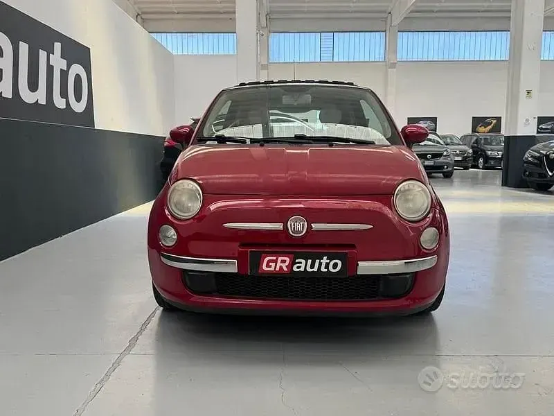 Usata Fiat 500 69 CV (50 kW) 2008 Rosso Berlina