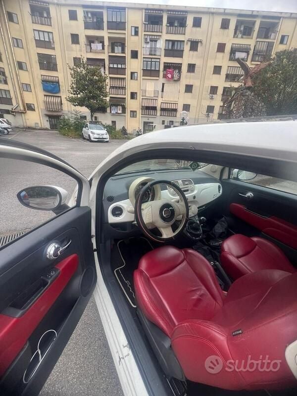 Usata Fiat 500 Pop 101 CV (74 kW) 2008 Bianco Utilitaria