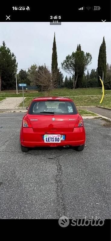 Usata Suzuki Swift 2008 Rosso Berlina