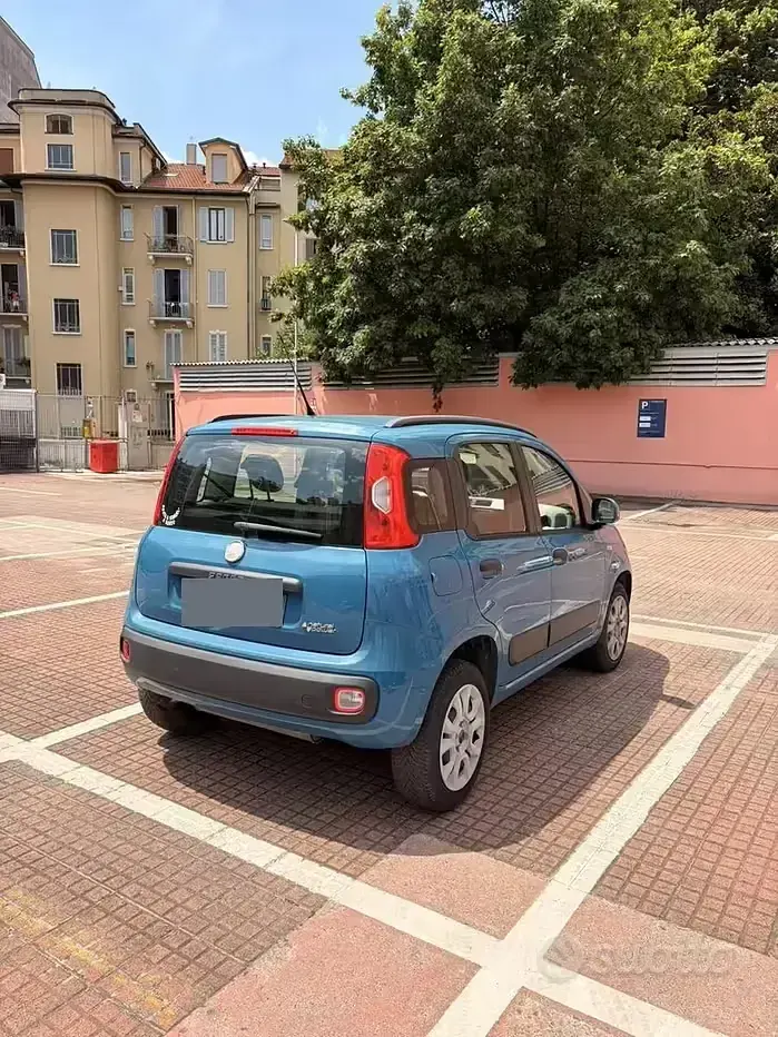 Usata Fiat Panda 77 CV (56 kW) 2012 Blu Utilitaria