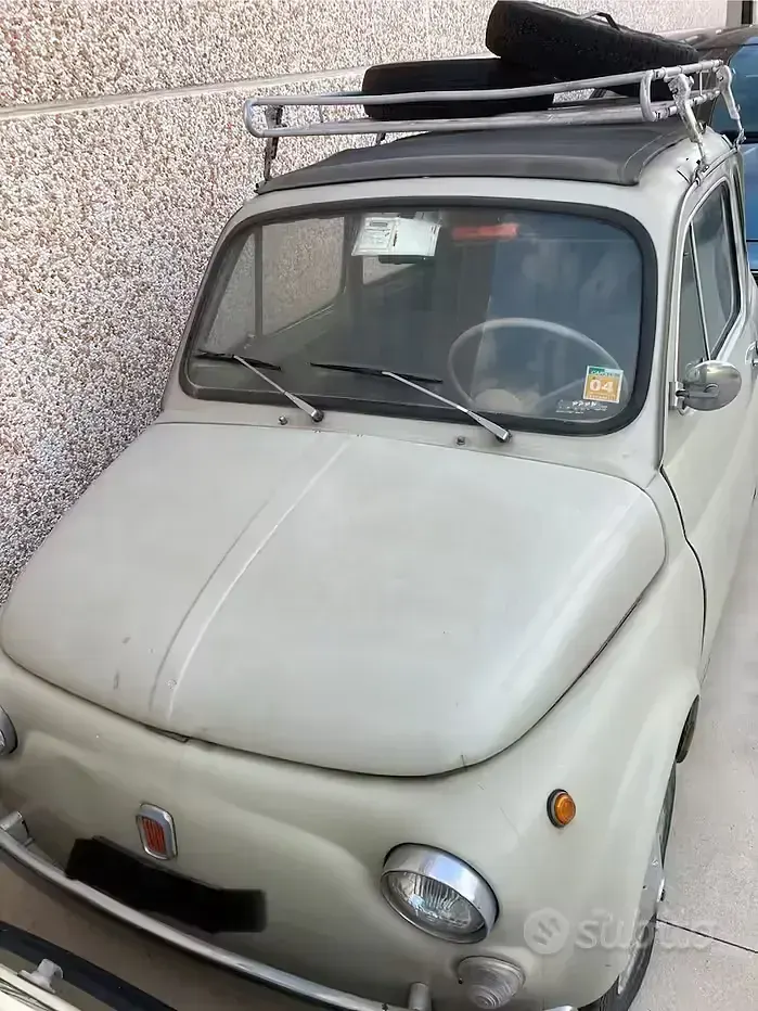 Usata Fiat 500 1960 Marrone Utilitaria