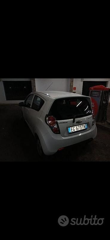 Usata Chevrolet Spark 68 CV (50 kW) 2012 Bianco Utilitaria