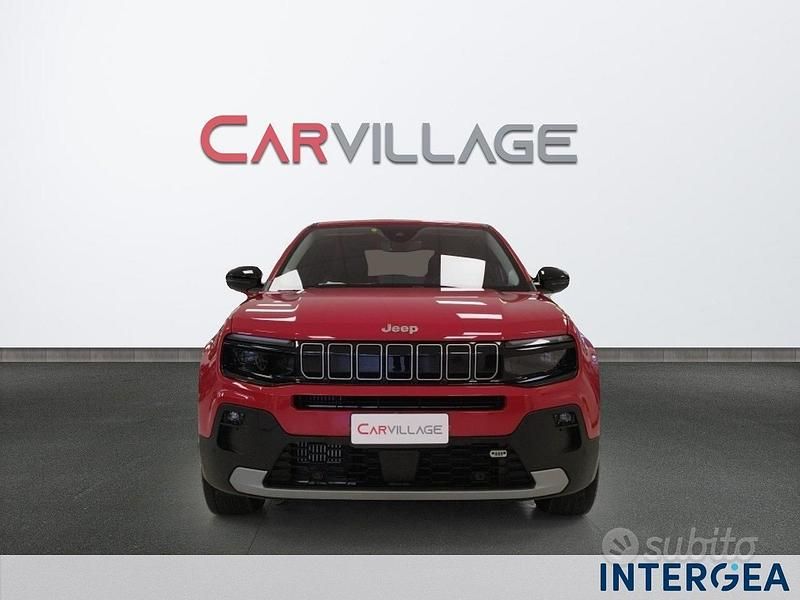 Usata Jeep Avenger Summit 100 CV (73 kW) 2024 Rosso SUV