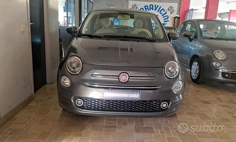 Usata Fiat 500 69 CV (50 kW) 2018 Grigio Berlina