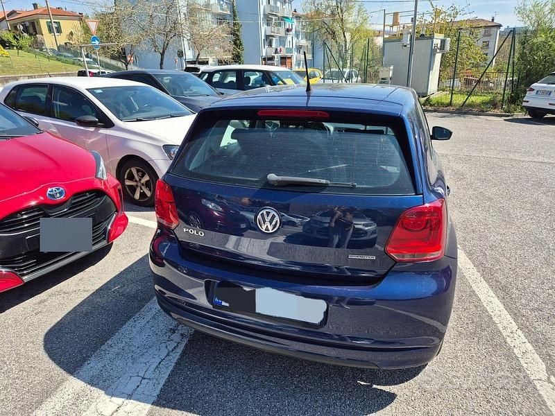 Usata VW Polo 90 CV (66 kW) 2011 Blu Utilitaria