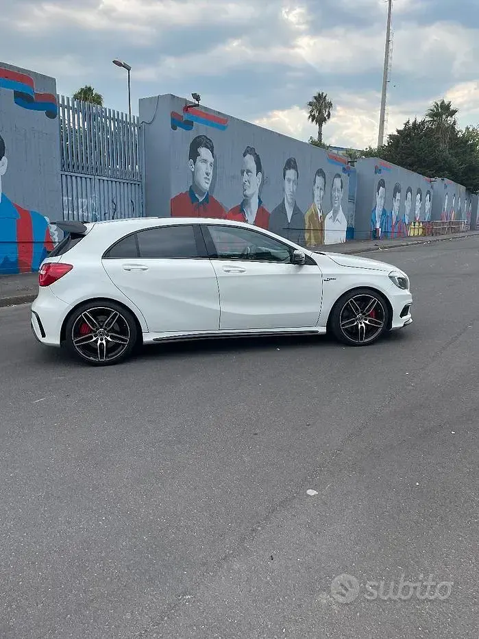 Usata Mercedes A45 AMG AMG 381 CV (280 kW) 2015 Bianco Utilitaria