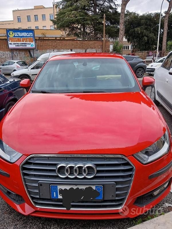 Usata Audi A1 Sportback 2017 Rosso Utilitaria