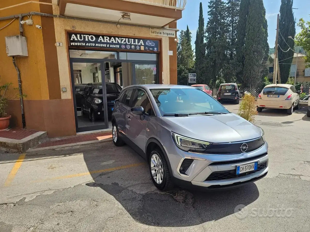 Usata Opel Crossland 110 CV (80 kW) 2021 Grigio SUV