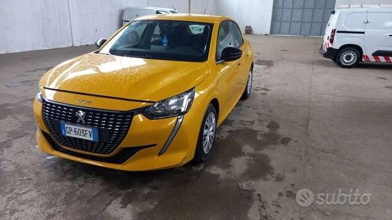 Usata Peugeot 208 Active 75 CV (55 kW) 2023 Giallo Utilitaria