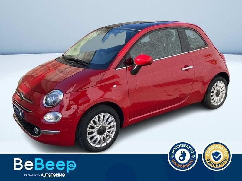 Rosso pastello Usata 2016 Fiat 500 Lounge Due volumi | 9900 € (Cara) - Immagine 1/3