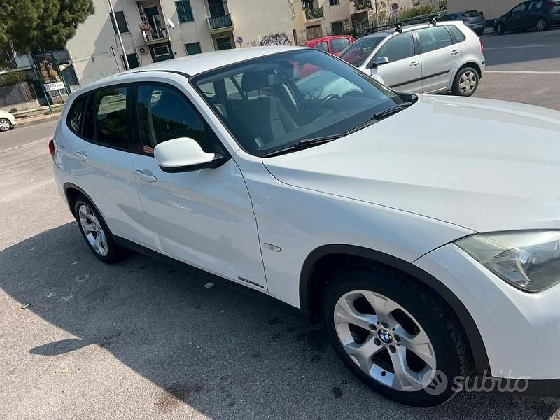 Usata BMW X1 Sport Line 177 CV (130 kW) 2011 Bianco SUV