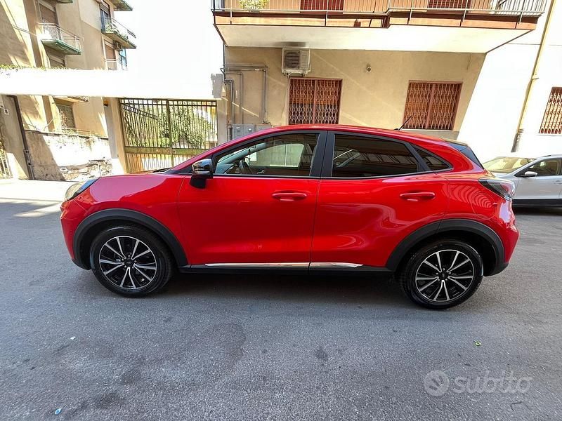 Usata Ford Puma 125 CV (91 kW) 2020 Rosso Utilitaria