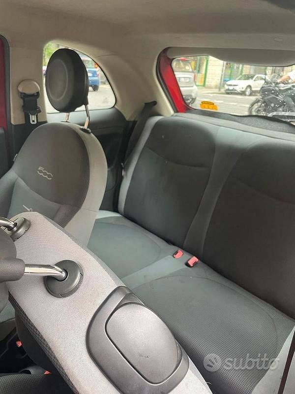 Usata Fiat 500 69 CV (50 kW) 2015 Rosso Utilitaria