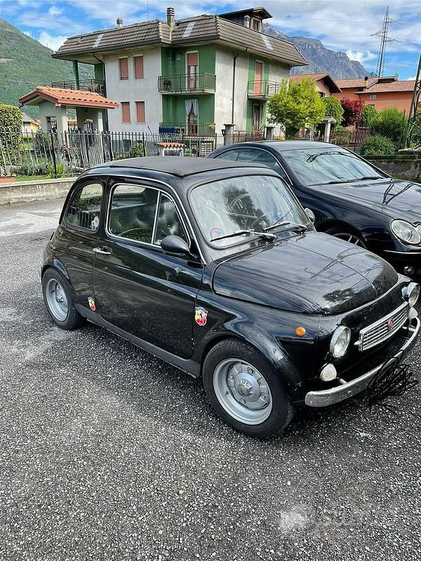 Usata Fiat 500 1970 Nero Utilitaria