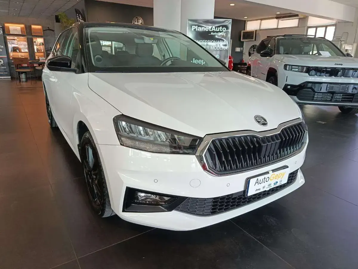 Usata Skoda Fabia Style 80 CV (58 kW) 2023 Bianco Utilitaria