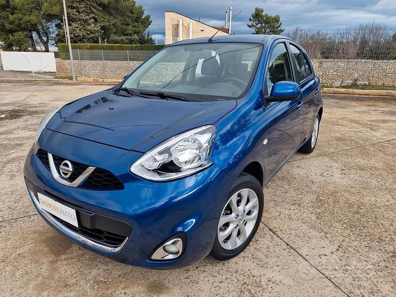 Usata Nissan Micra Tekna 80 CV (58 kW) 2016 Blu Berlina