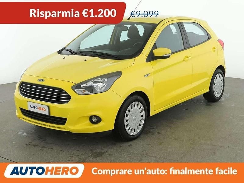 Usata Ford Ka Basis 71 CV (52 kW) 2017 Giallo Berlina