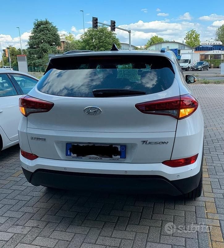 Usata Hyundai Tucson 141 CV (103 kW) 2018 Bianco SUV