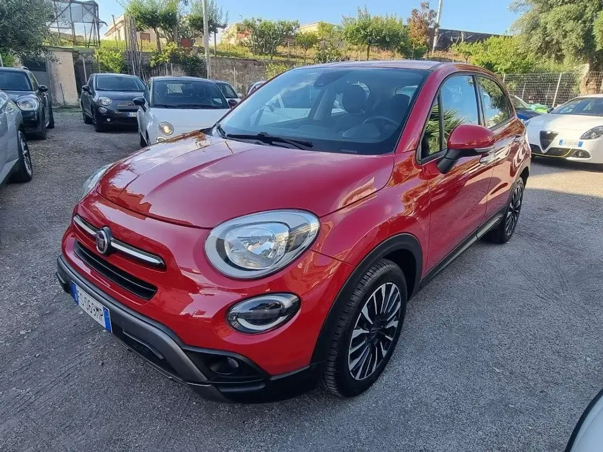 Usado Fiat 500X Cross 120 CV (88 kW) 2018 Rojo SUV