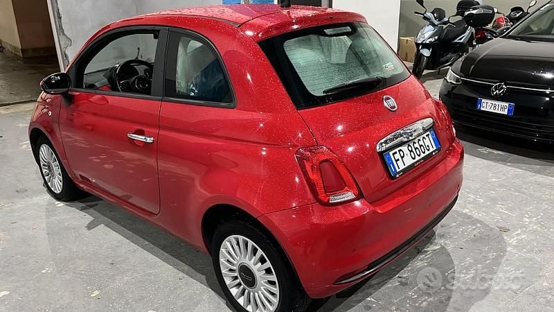 Usata Fiat 500 S 69 CV (50 kW) 2018 Rosso Berlina