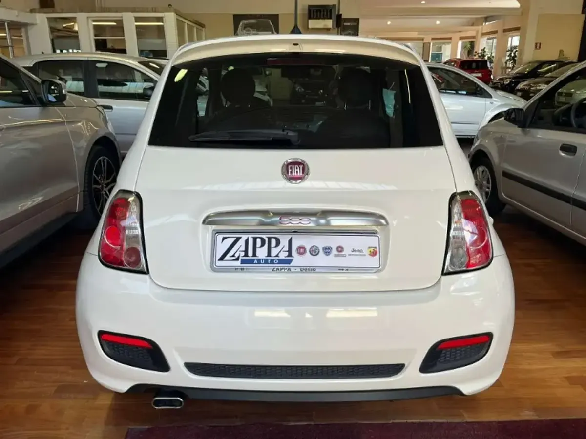 Usata Fiat 500 Sport 69 CV (50 kW) 2015 Bianco Berlina