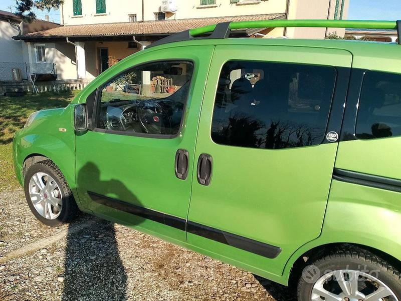 Usata Fiat Qubo Trekking 77 CV (56 kW) 2011 Verde Monovolume
