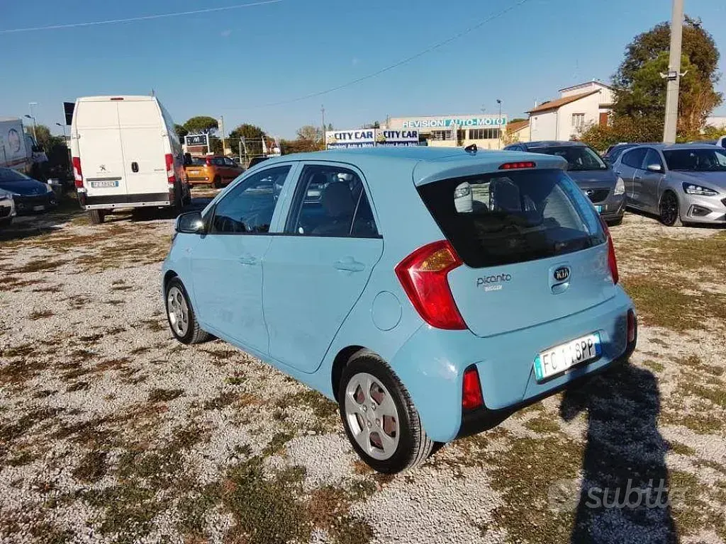 Usata Kia Picanto 67 CV (49 kW) 2016 Blu Utilitaria