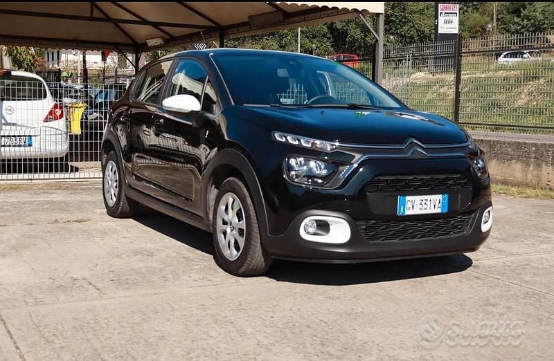 Usata Citroën C3 PureTech 82 CV (60 kW) 2024 Nero Berlina