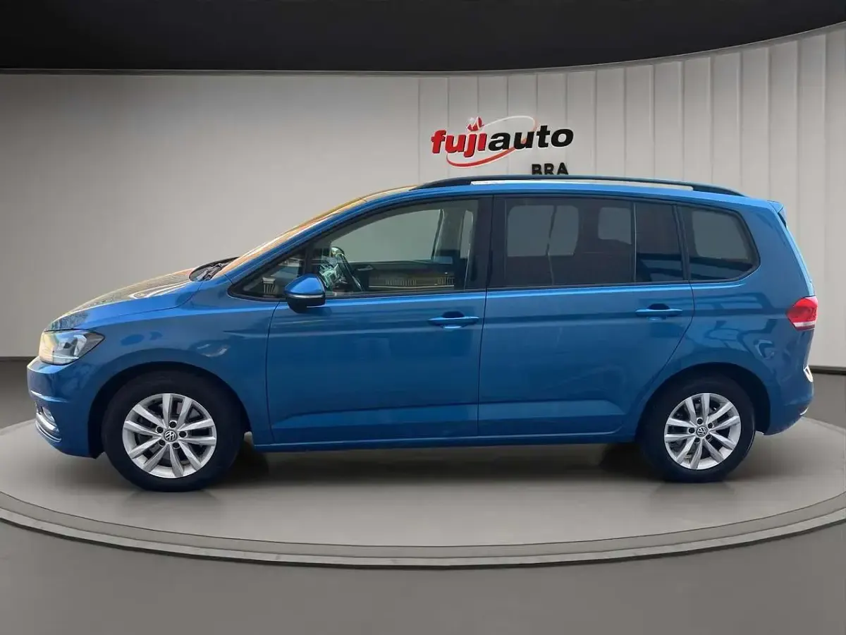 Usata VW Touran Business 116 CV (85 kW) 2016 Azzurro Monovolume