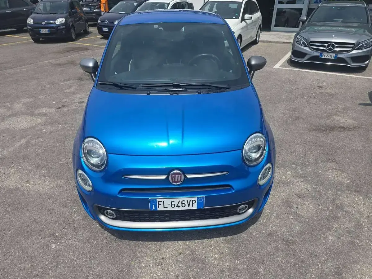 Usata Fiat 500 S 69 CV (50 kW) 2017 Blu/azzurro Utilitaria