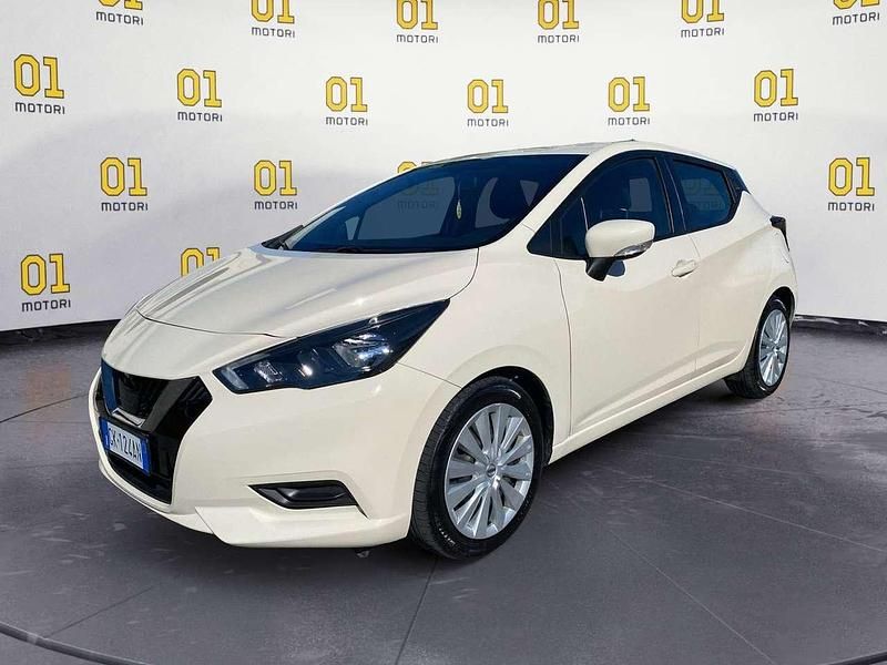 Beige Usata 2022 Nissan Micra Acenta Due volumi | 10.990 € (Ottimo prezzo) - Immagine 1/4