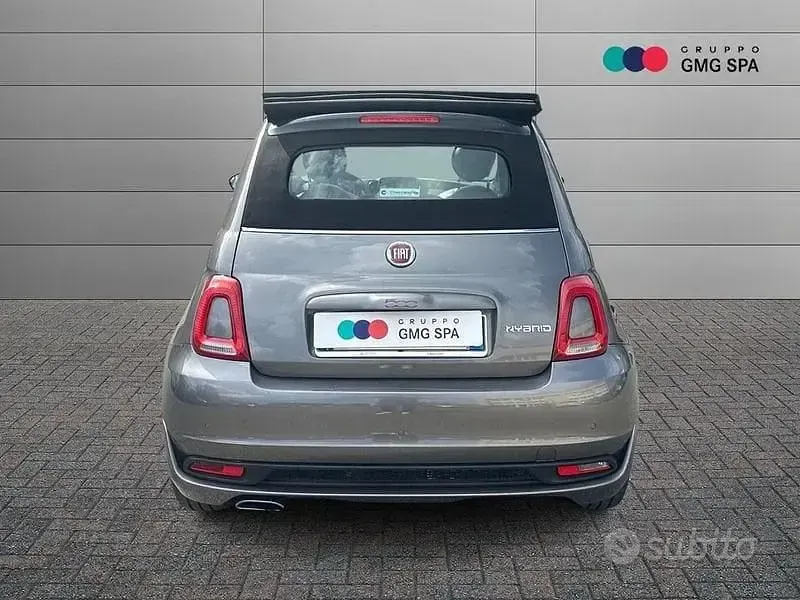 Usata Fiat 500C Sport 70 CV (51 kW) 2020 Grigio Cabrio