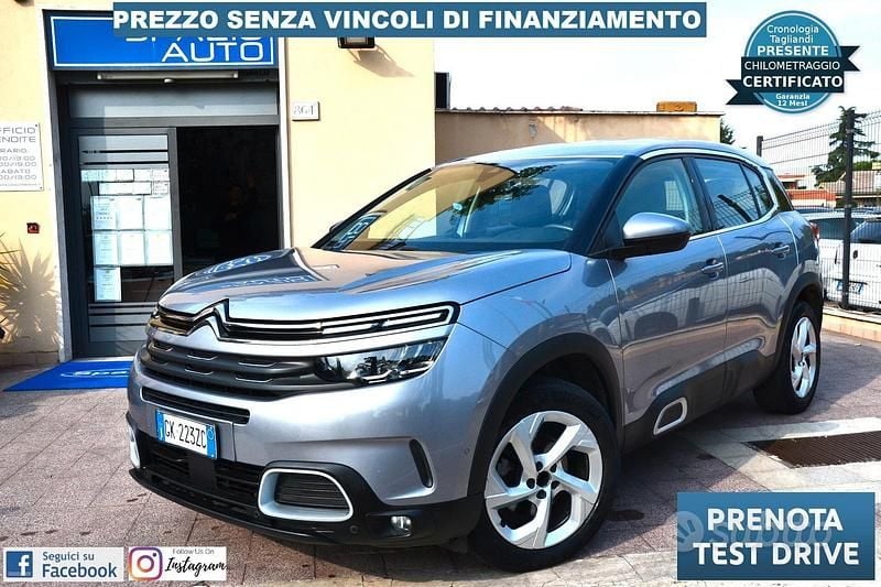 Grigio Usata 2022 Citroën C5 Aircross Business Class SUV | 16.500 € (Ottimo prezzo) - Immagine 1/4