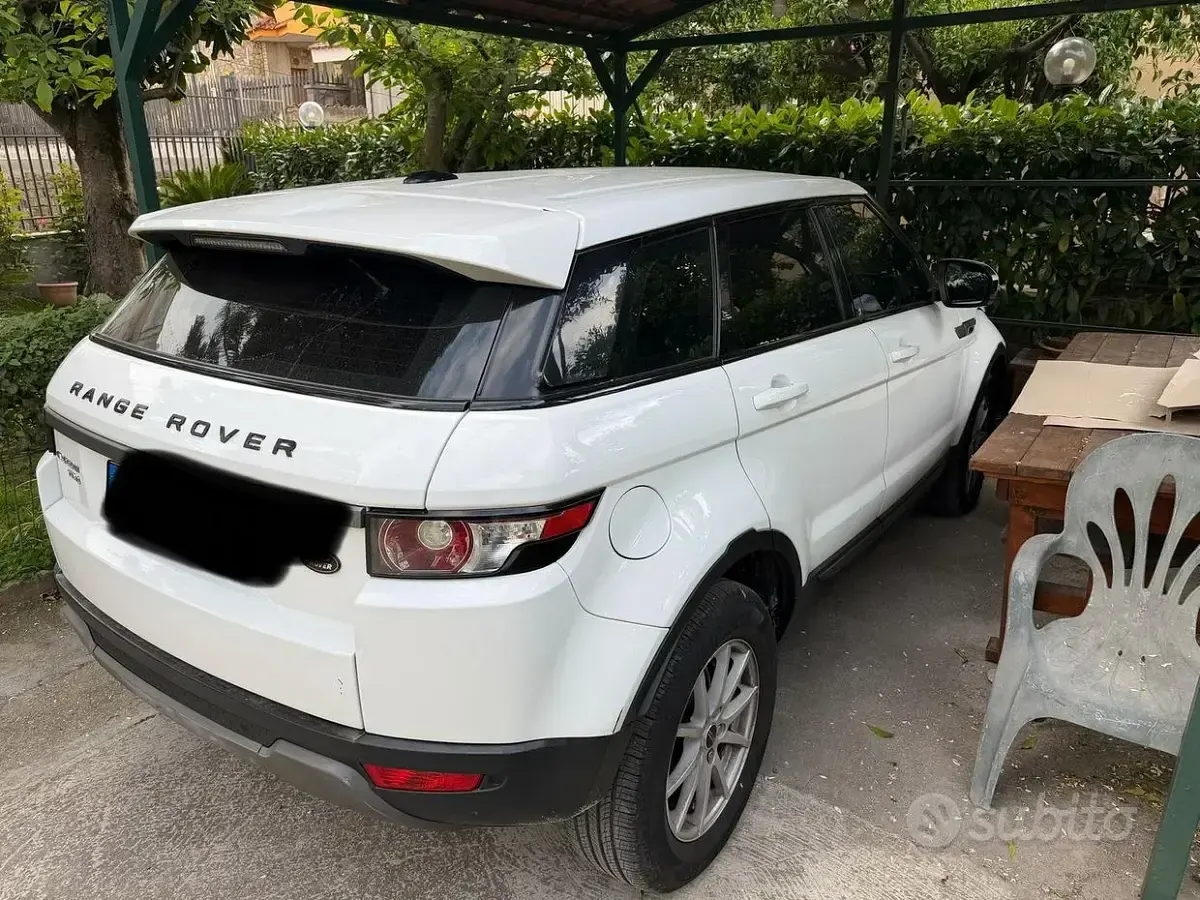 Usata Land Rover Range Rover evoque 190 CV (139 kW) 2012 Bianco SUV