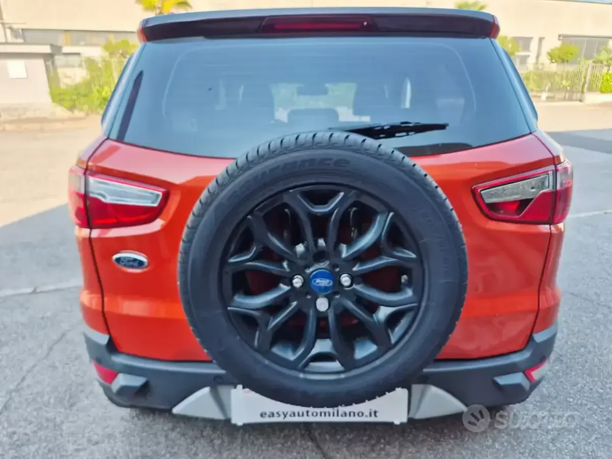 Usata Ford Ecosport Titanium 90 CV (66 kW) 2014 Arancione SUV