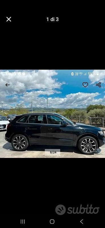 Usata Audi Q5 190 CV (139 kW) 2014 Nero SUV
