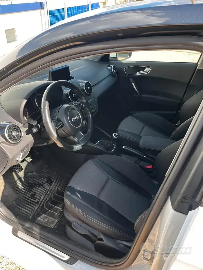 Usata Audi A1 S-Line 90 CV (66 kW) 2015 Bianco Utilitaria