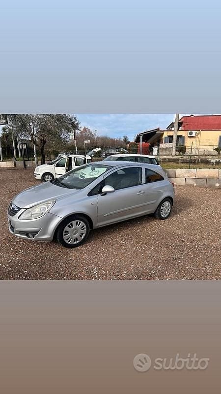 Usata Opel Corsa Club 60 CV (44 kW) 2008 Grigio Utilitaria