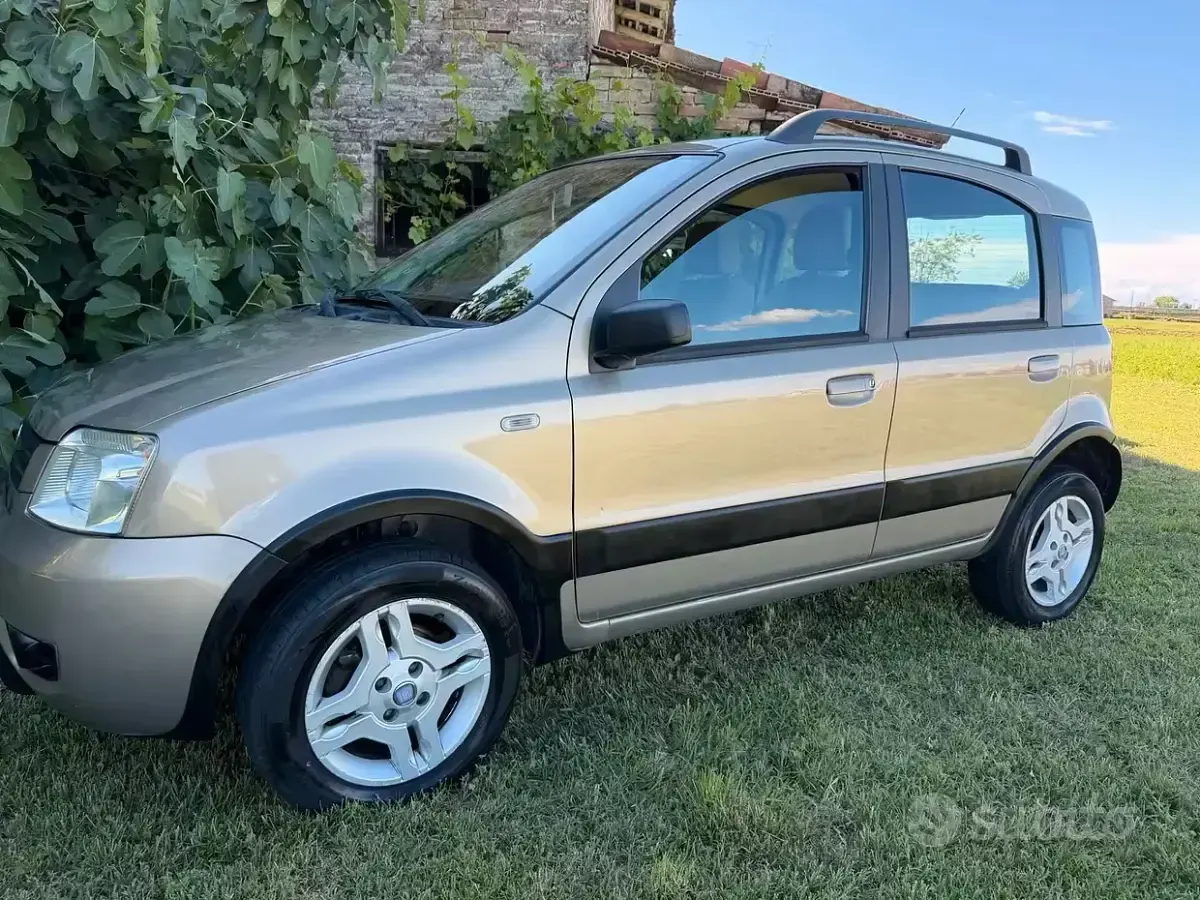 Usata Fiat Panda Climbing 51 CV (37 kW) 2008 Marrone Utilitaria