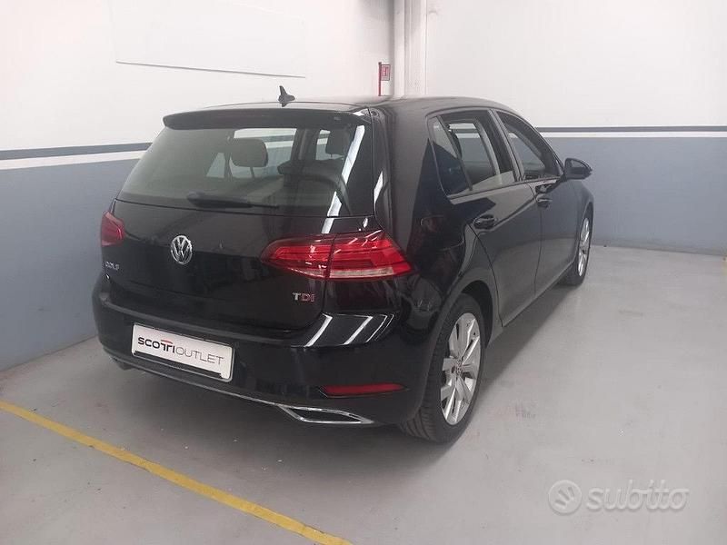 Usata VW Golf VII Executive 116 CV (85 kW) 2017 Nero Berlina