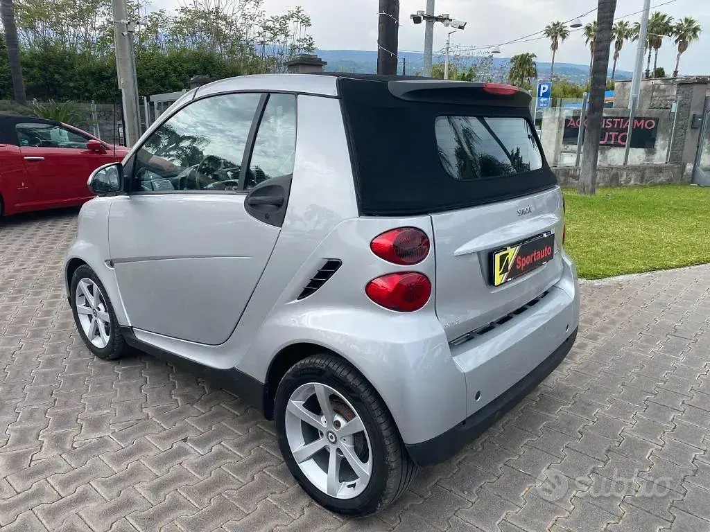 Begagnad Smart ForTwo Cabrio Passion 54 HK (39 kW) 2009 Grå Cab