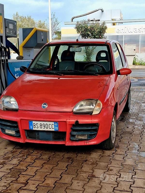 Usata Fiat 600 Abarth 2001 Rosso Utilitaria